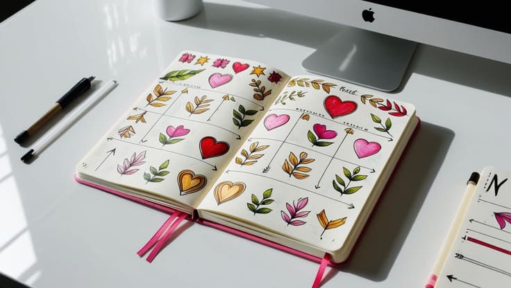 desenhos bullet journal