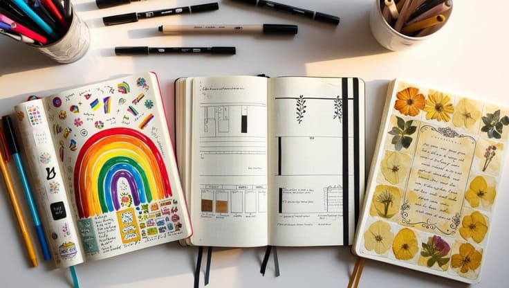 estilos de bullet journal