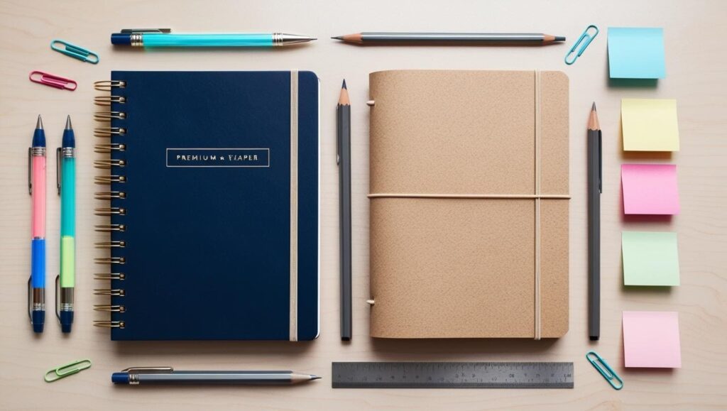 caderno para bullet journal com espiral - caderno para bullet journal sem espiral