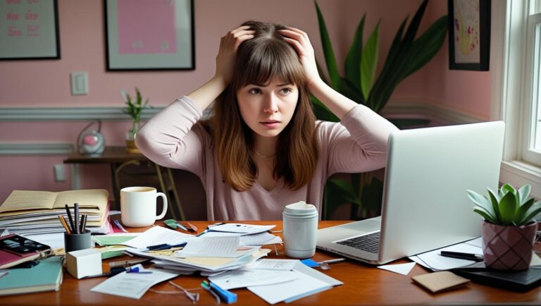 como manter a mesa de trabalho organizada